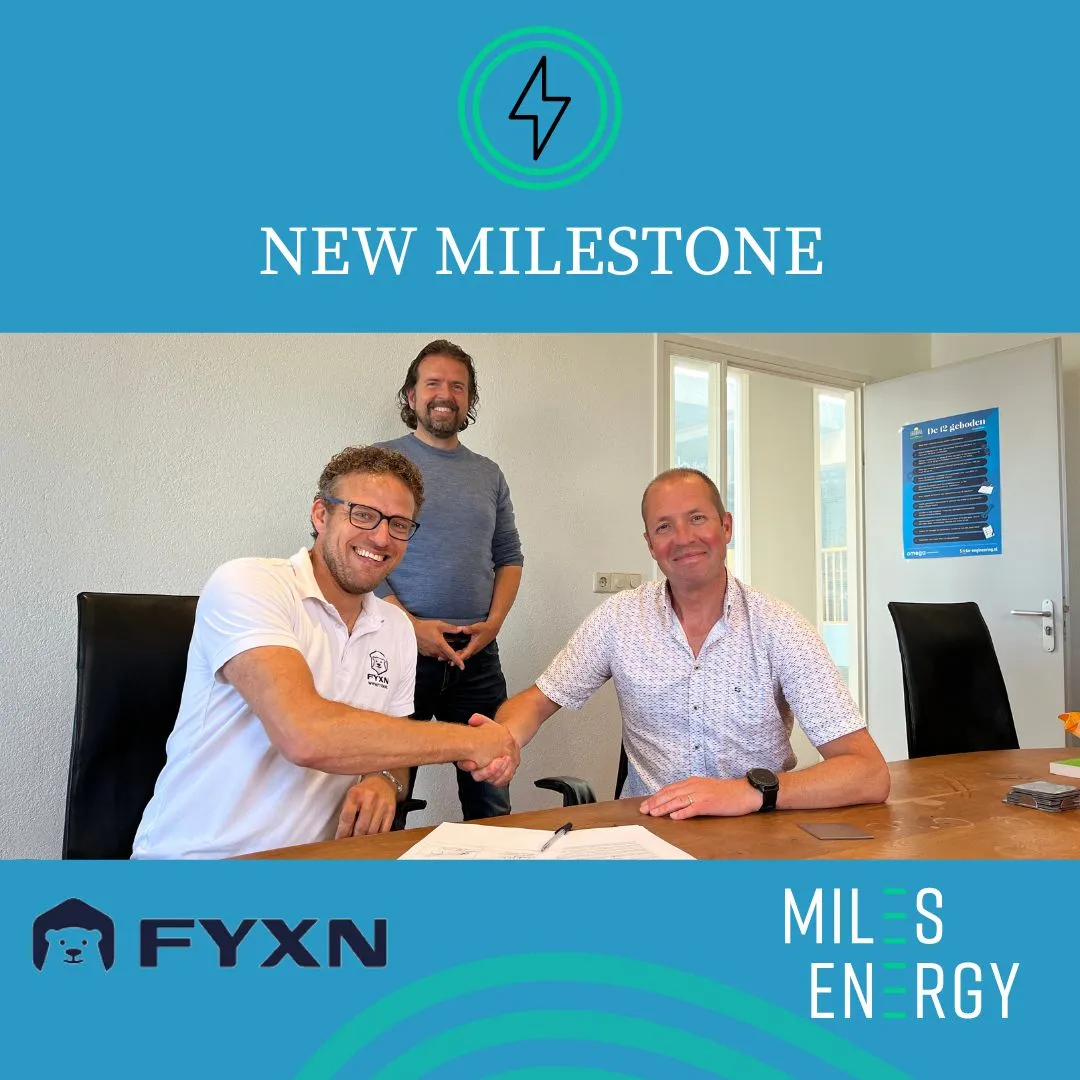 MilesEnergy sluit zich aan bij FYXN platform