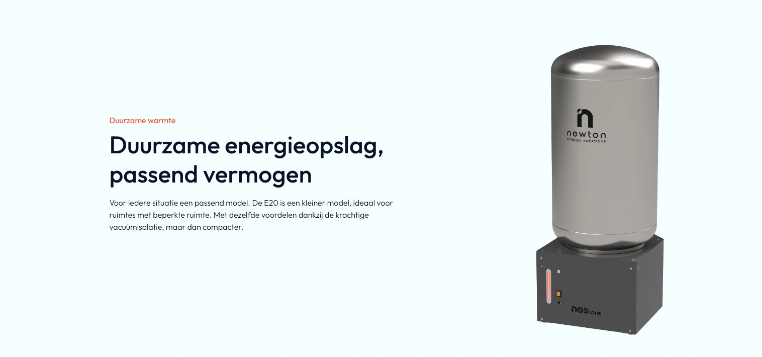 NEStore warmtebatterij