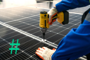 Verwijderen overige aantallen zonnepanelen plat dak incl. onderconstructie